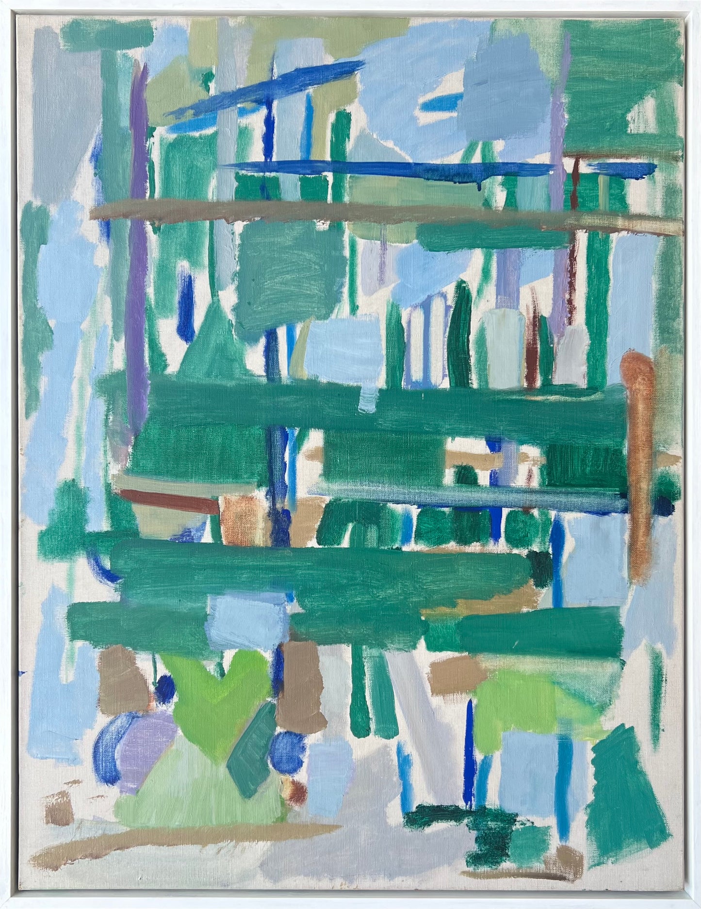 Else Fischer-Hansen. “Regn i haven”, 1955