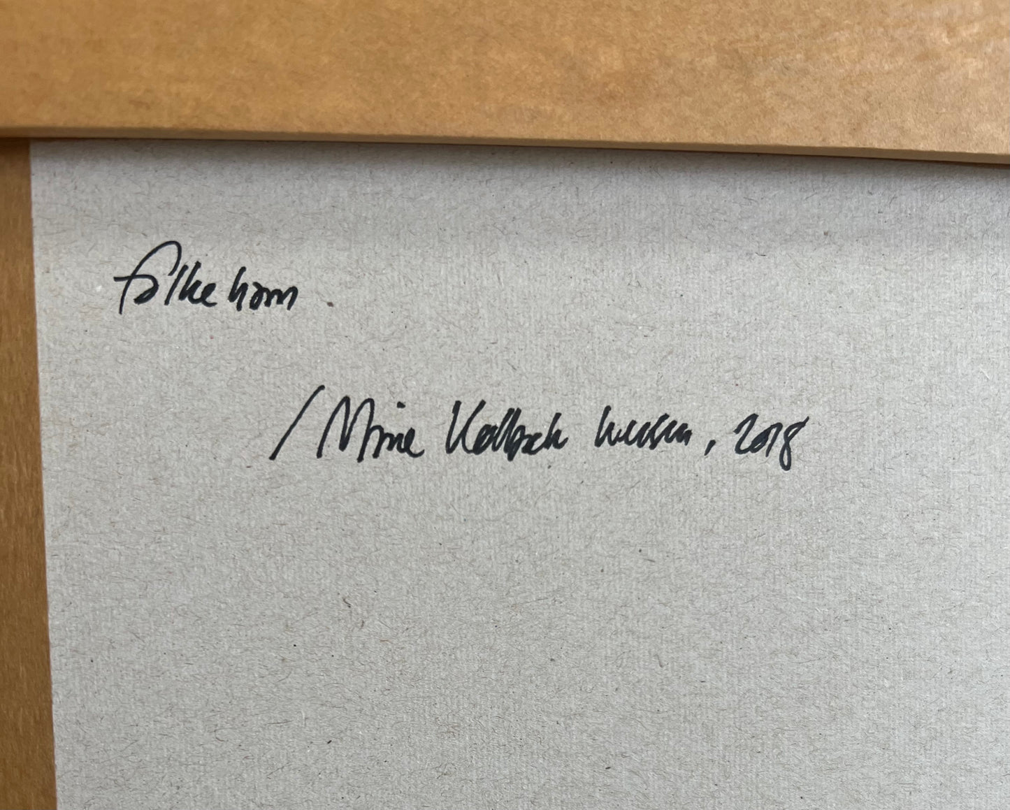 Marie Kølbæk Iversen. “Falkeham”, 2018