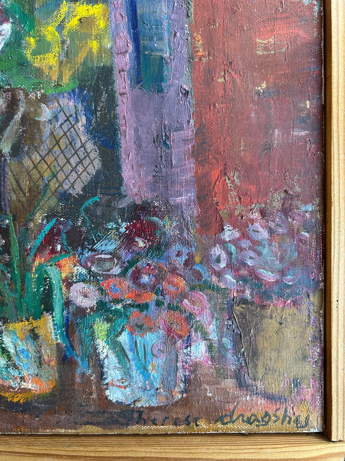 Therese Dragshøj. Market scenery