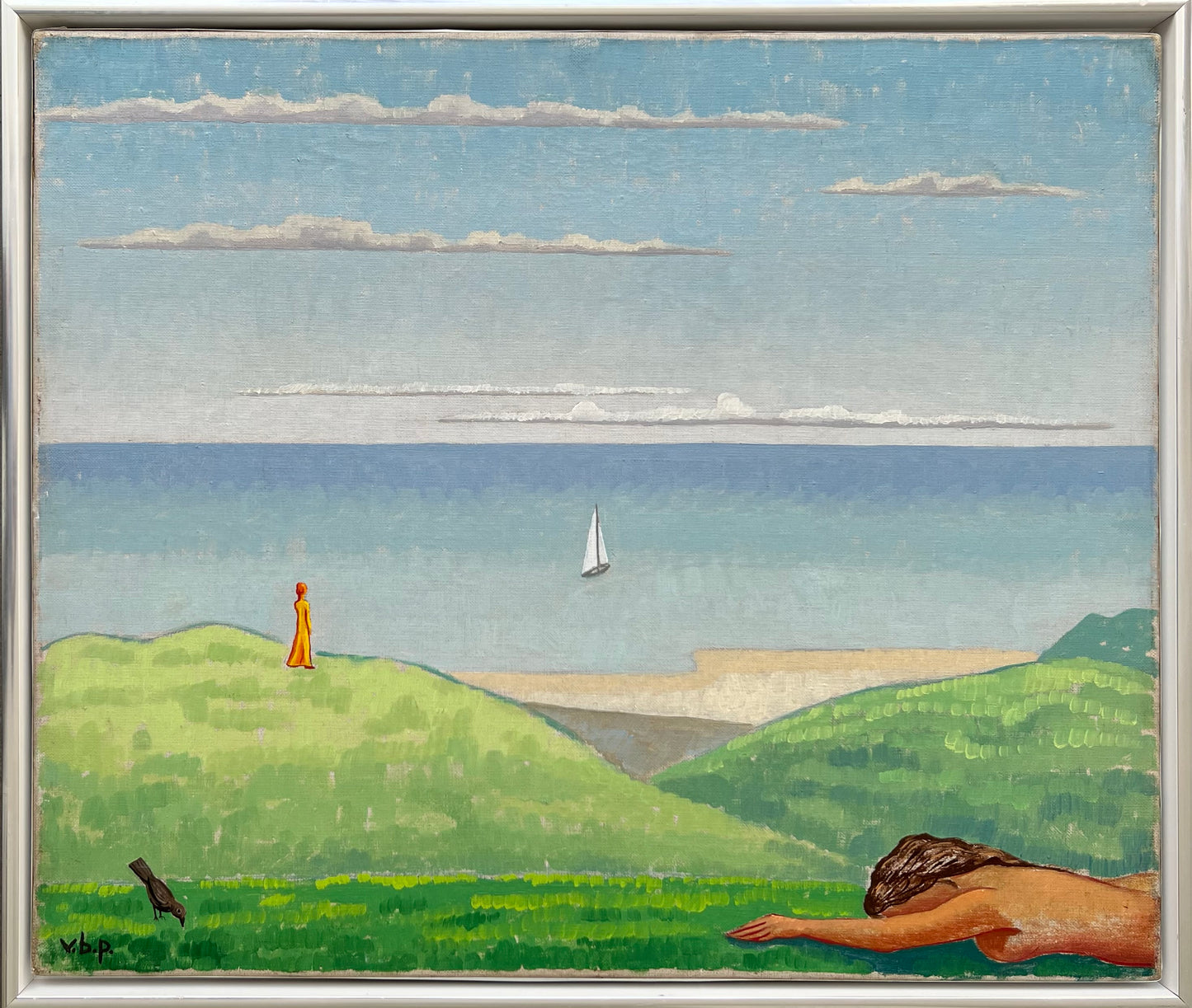 Vilhelm Bjerke Petersen. Surreal landscape