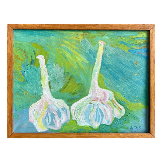 Asta Ring Schultz. Study of garlic