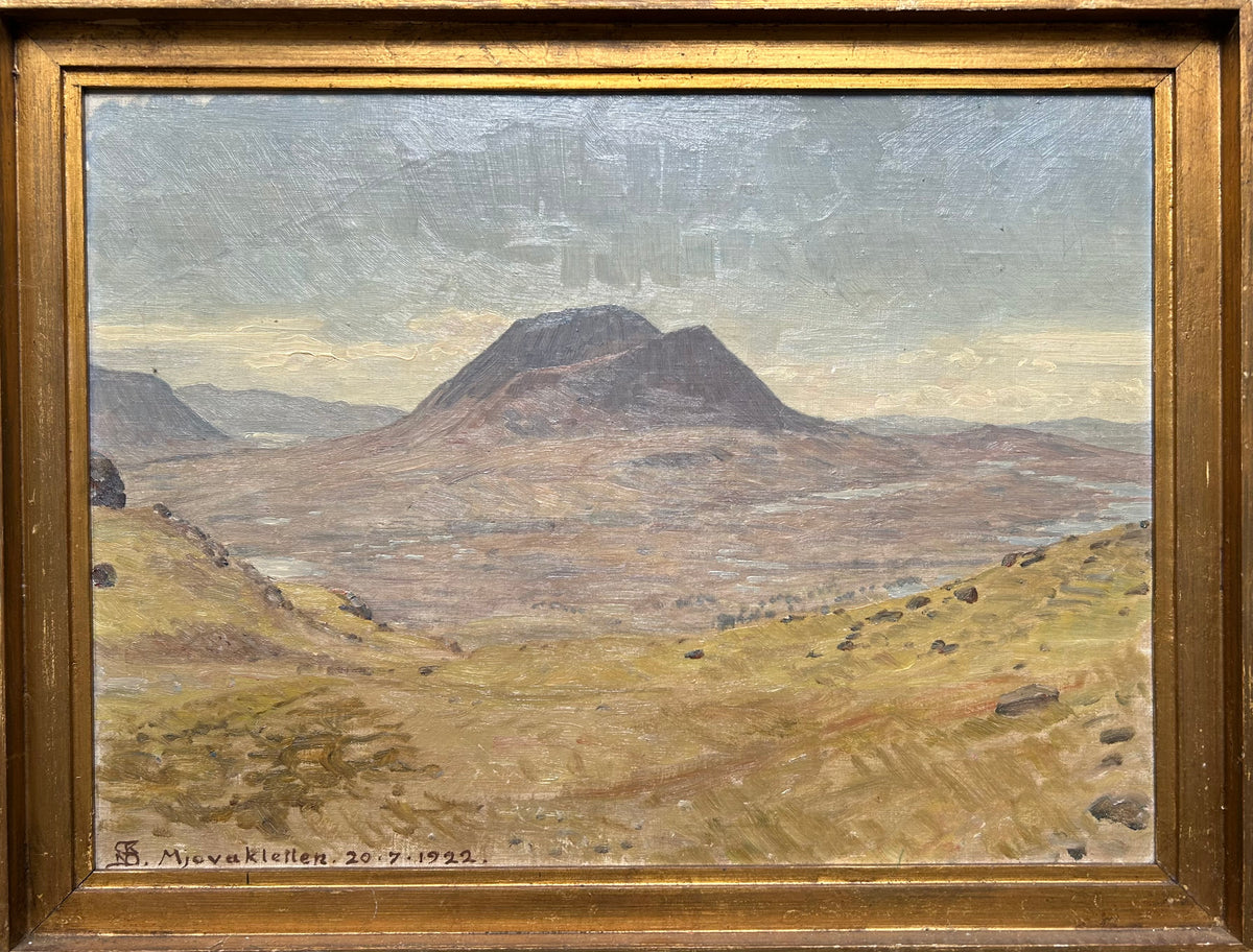 Niels Skovgaard. “Sølen set fra Mjovakletten”, 1922