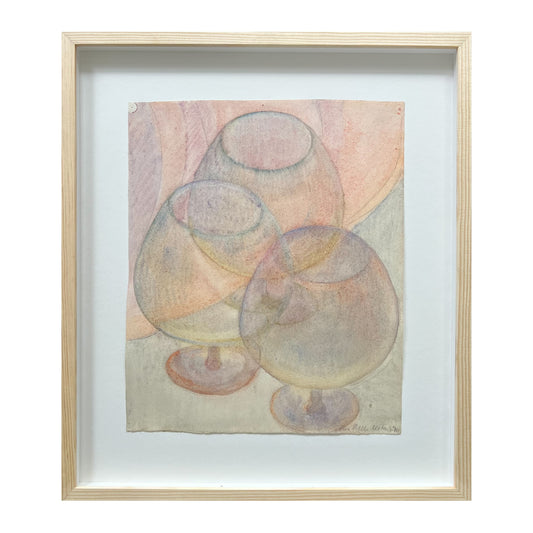 Elsa Nielsen. Three glasses, 1960