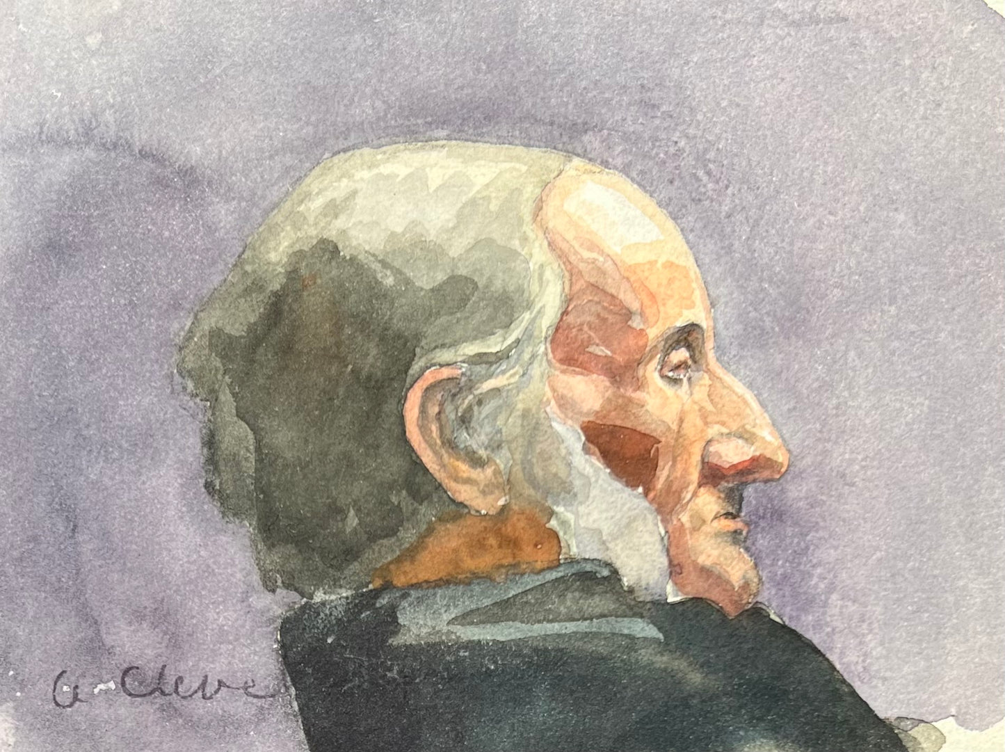 Agnes Cleve. Portrait of Per Teodor Cleve