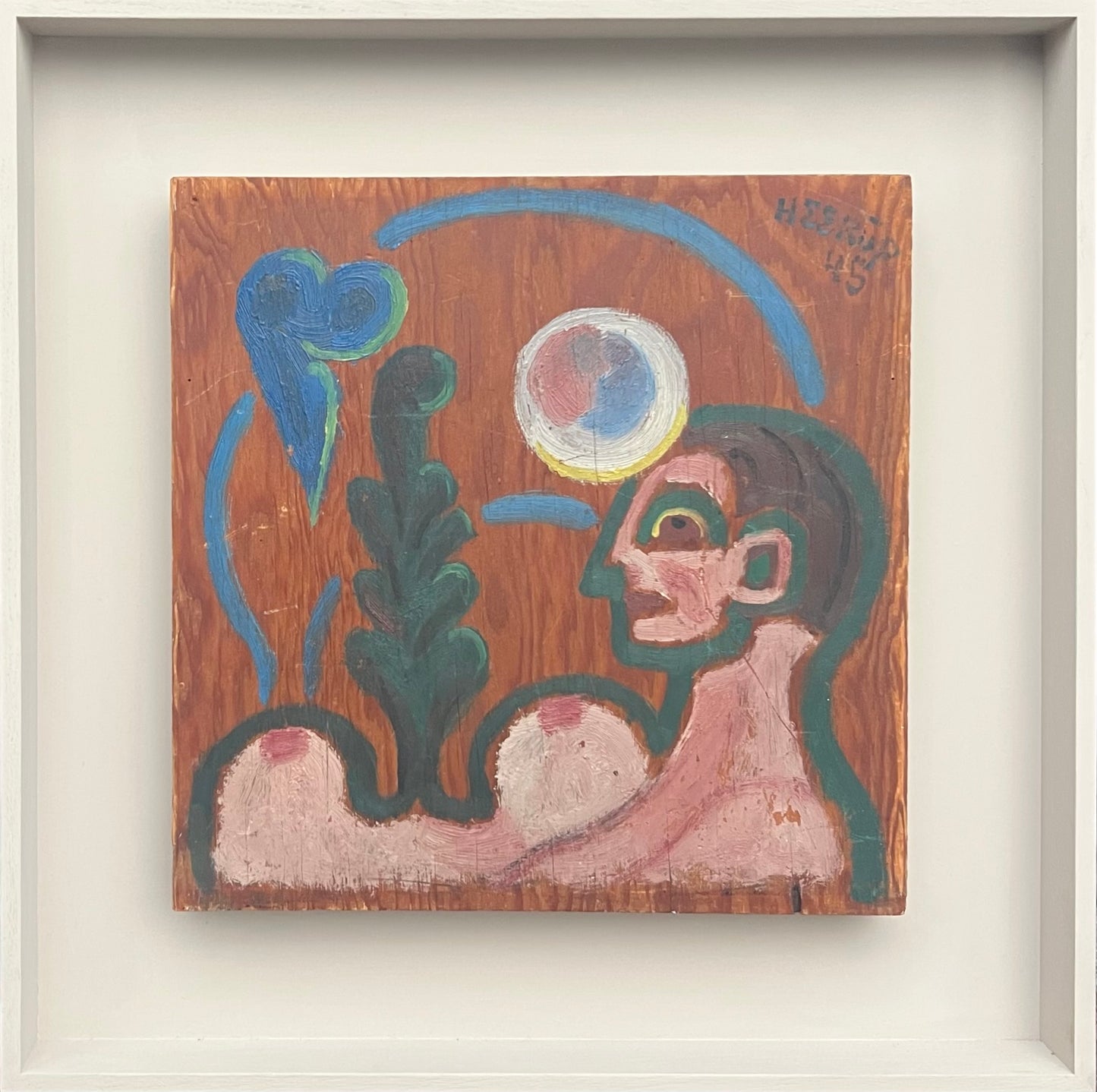 Henry Heerup. Surreel composition, 1945