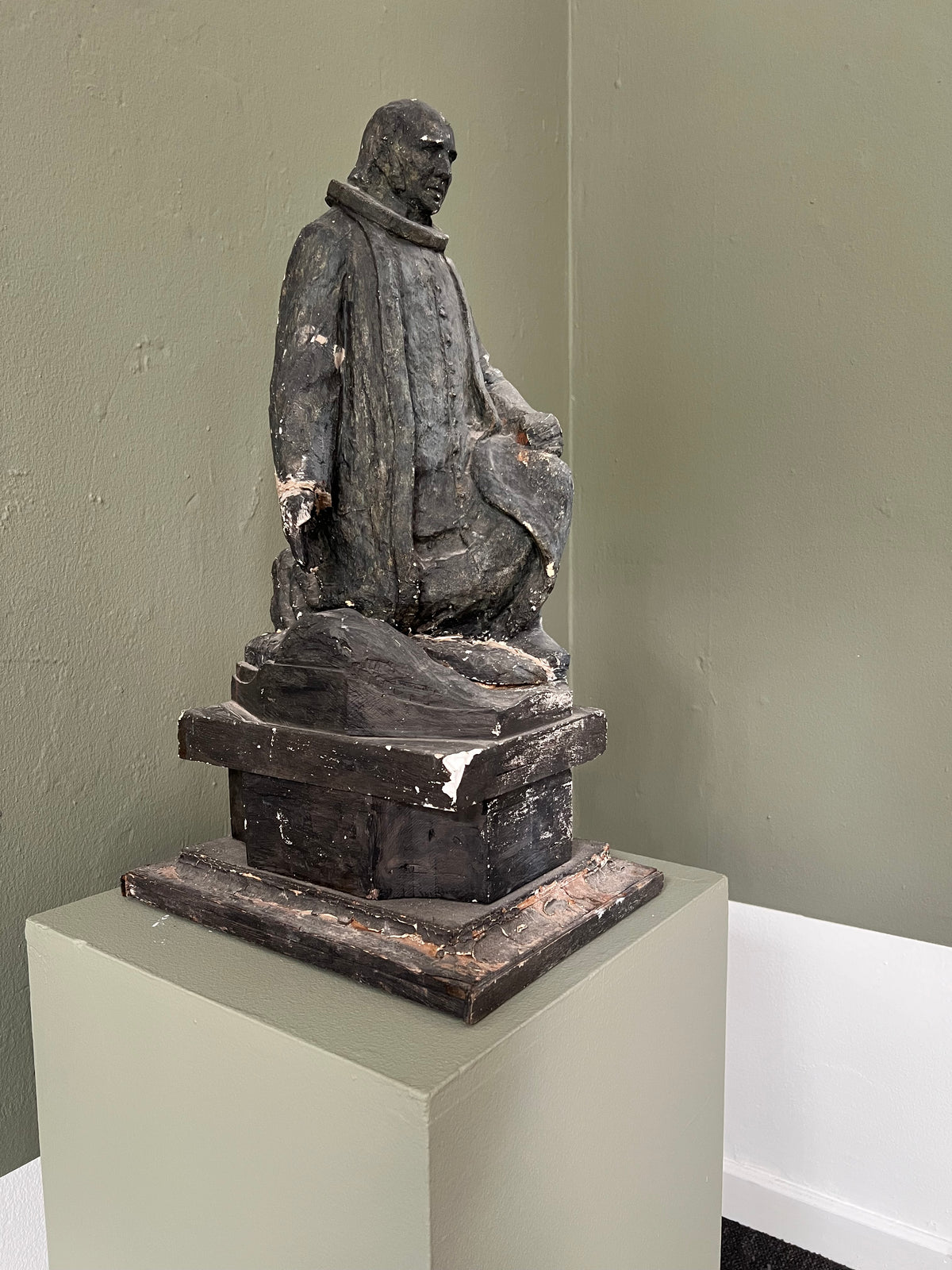 Niels Skovgaard. Sketch for the Grundtvig sculpture