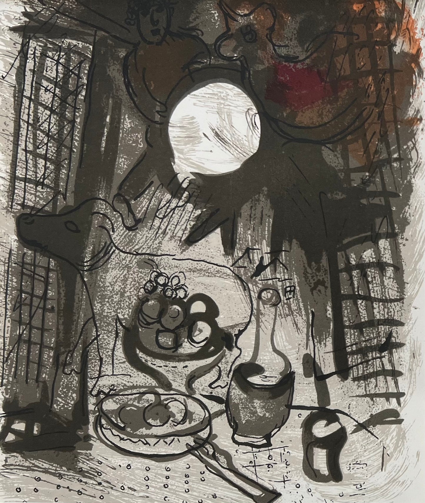 Marc Chagall. Still life, 1957