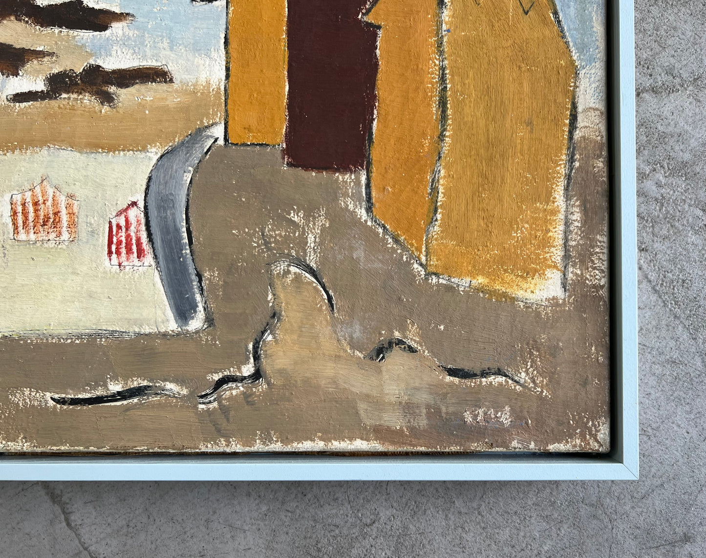 Rita Kernn-Larsen. “Les cabines de trace sur mere” (Carolles-Plage), 1934