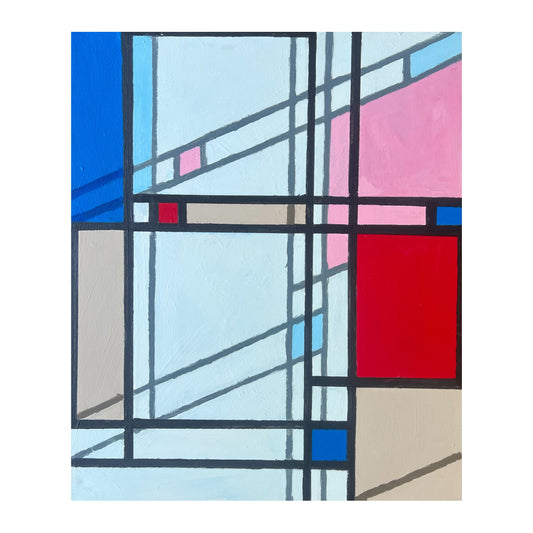 Peter Holck. “Mondrian i sollys”, 2025