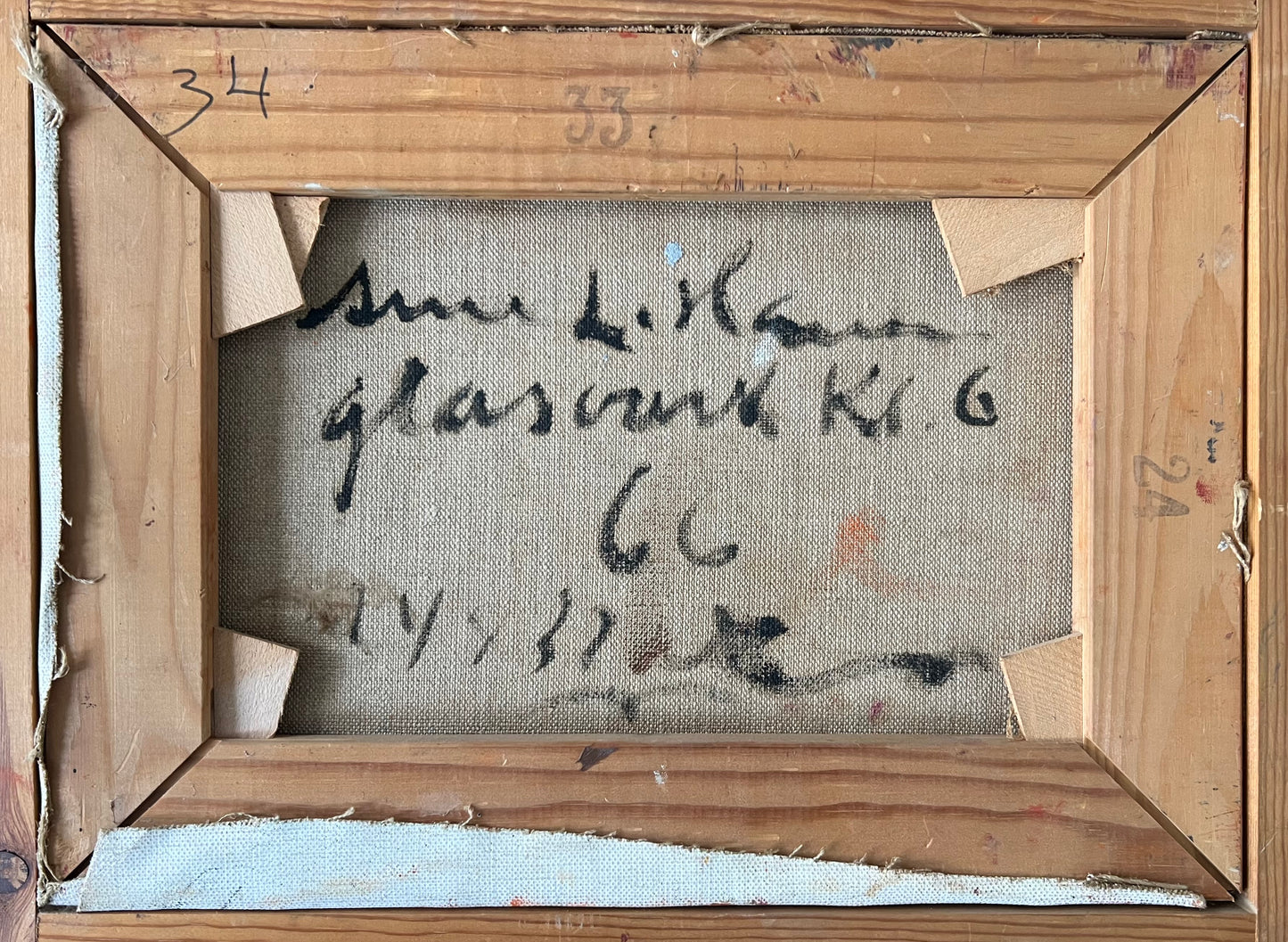 Arne L. Hansen. “Glasværk kl. 6”, 1966