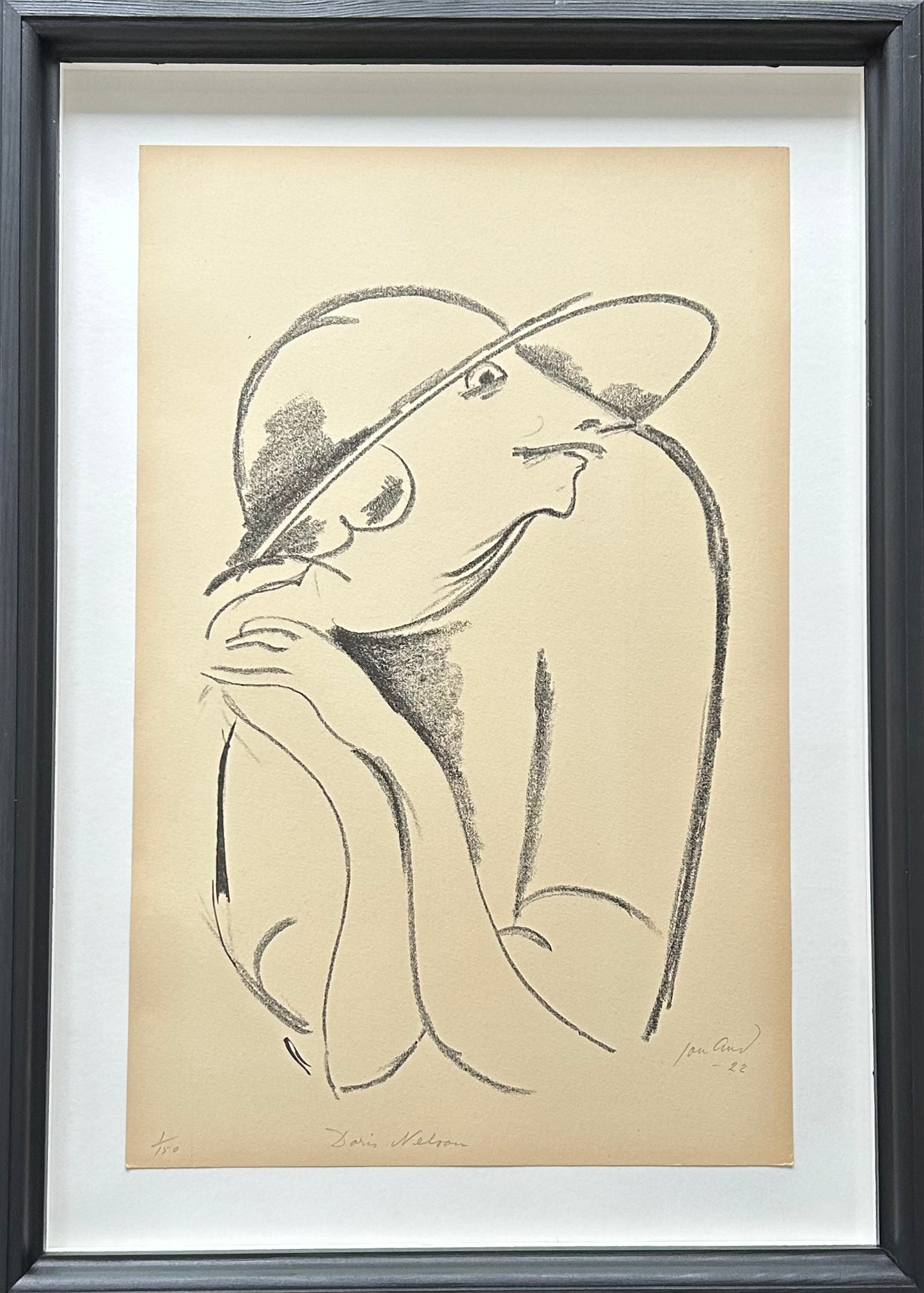 John Jon-And. Portrait of Doris Nelson, 1922