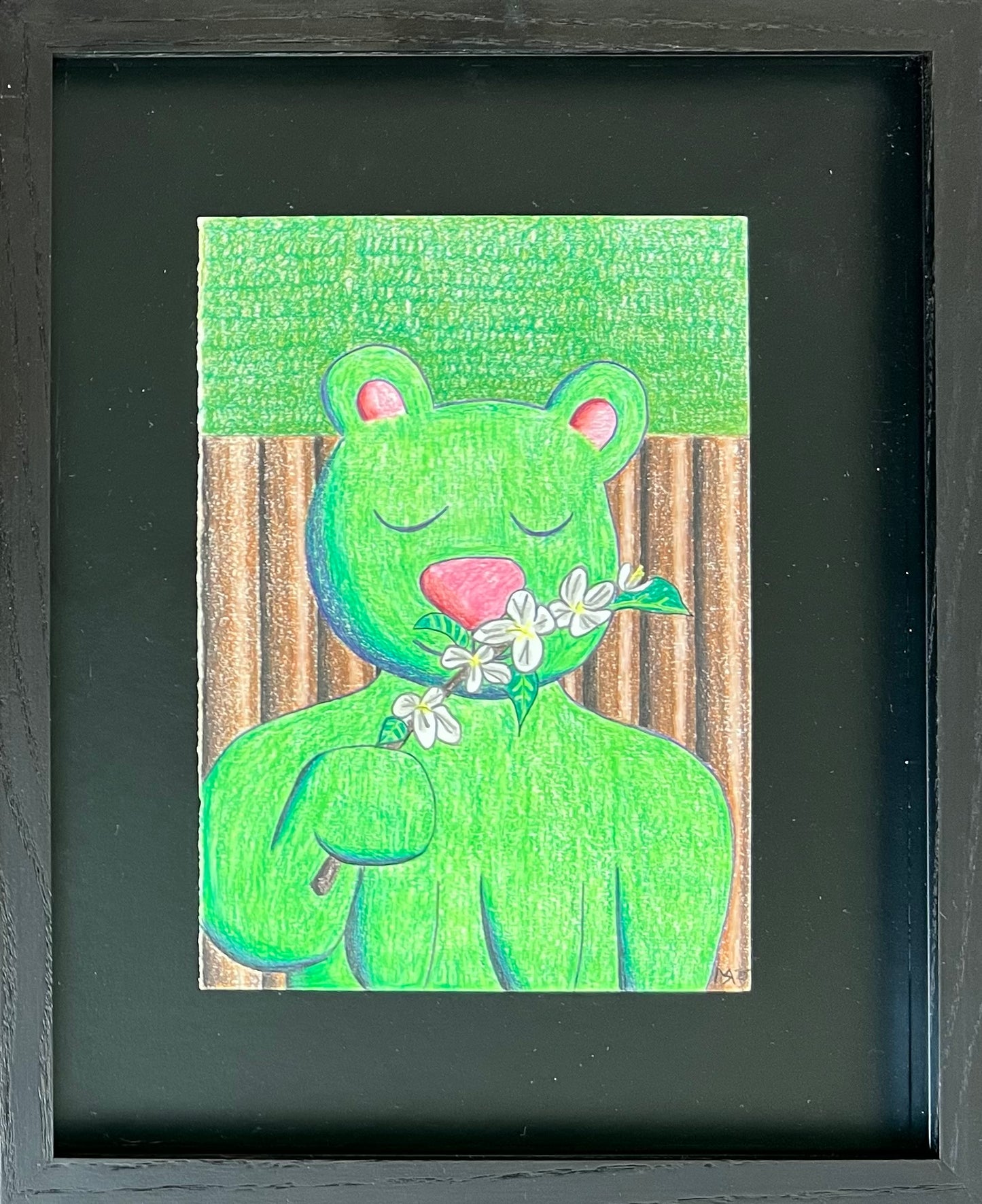 Mette Rasmussen. “Bamse Rasmussen dufter til en æbleblomst”, 2025