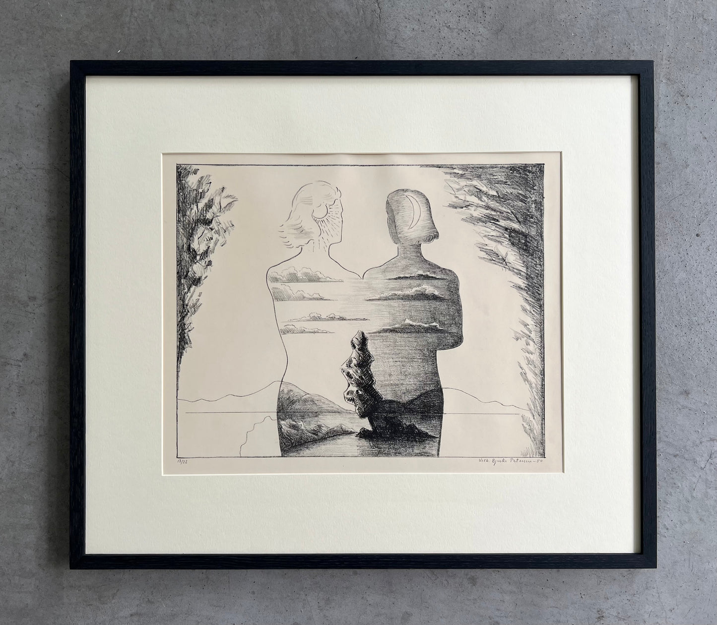 Vilhelm Bjerke Petersen. Composition, 1950