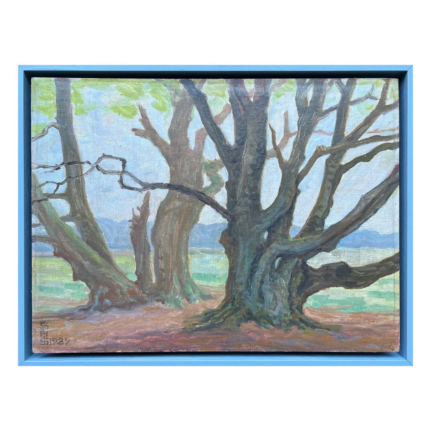 Suzette Holten. Study of trees, 1929