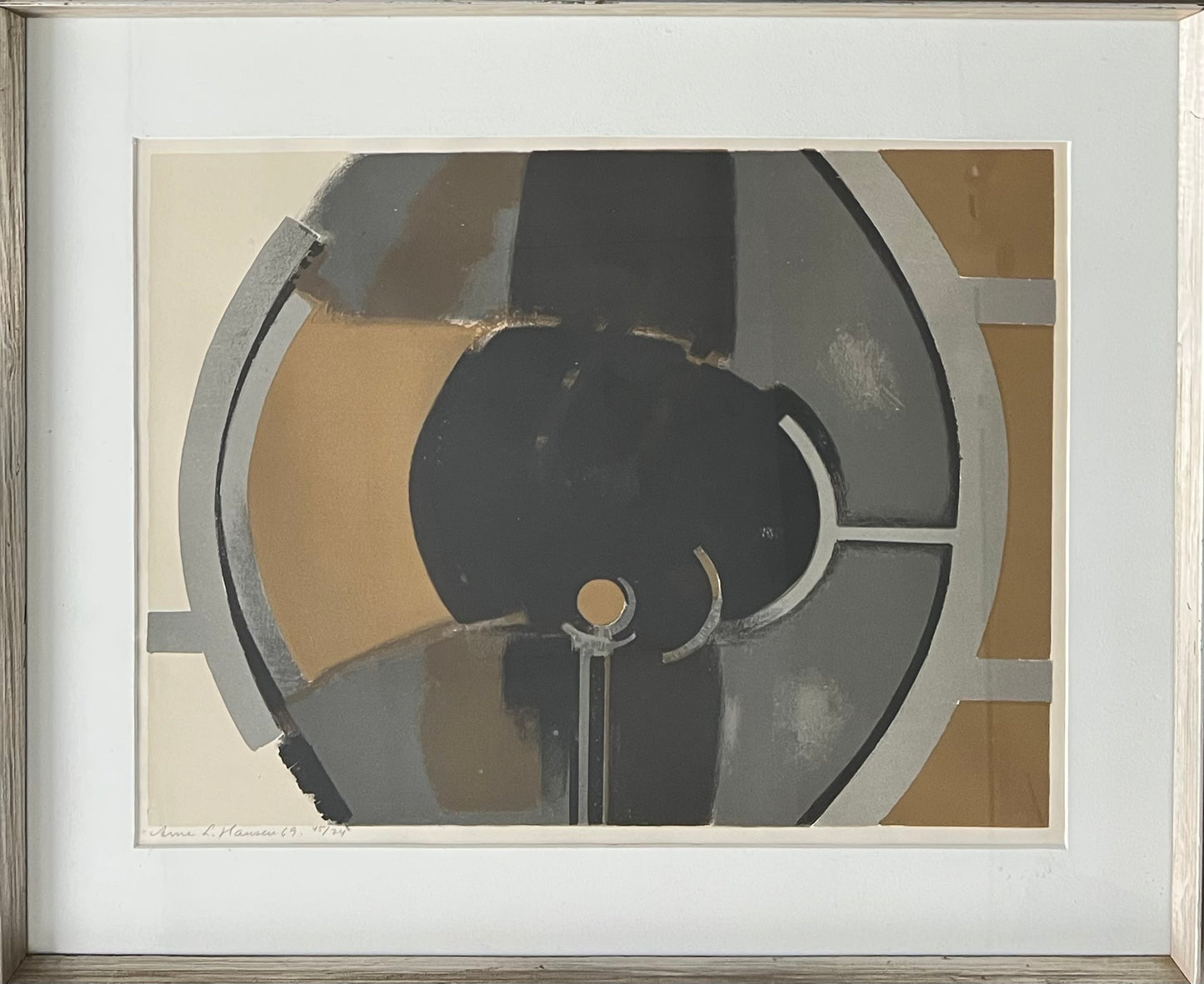 Arne L. Hansen. Composition, 1969