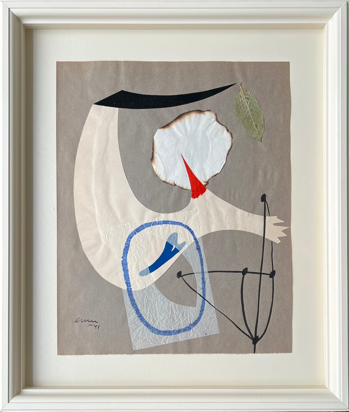 Egon Møller-Nielsen. Collage, 1941