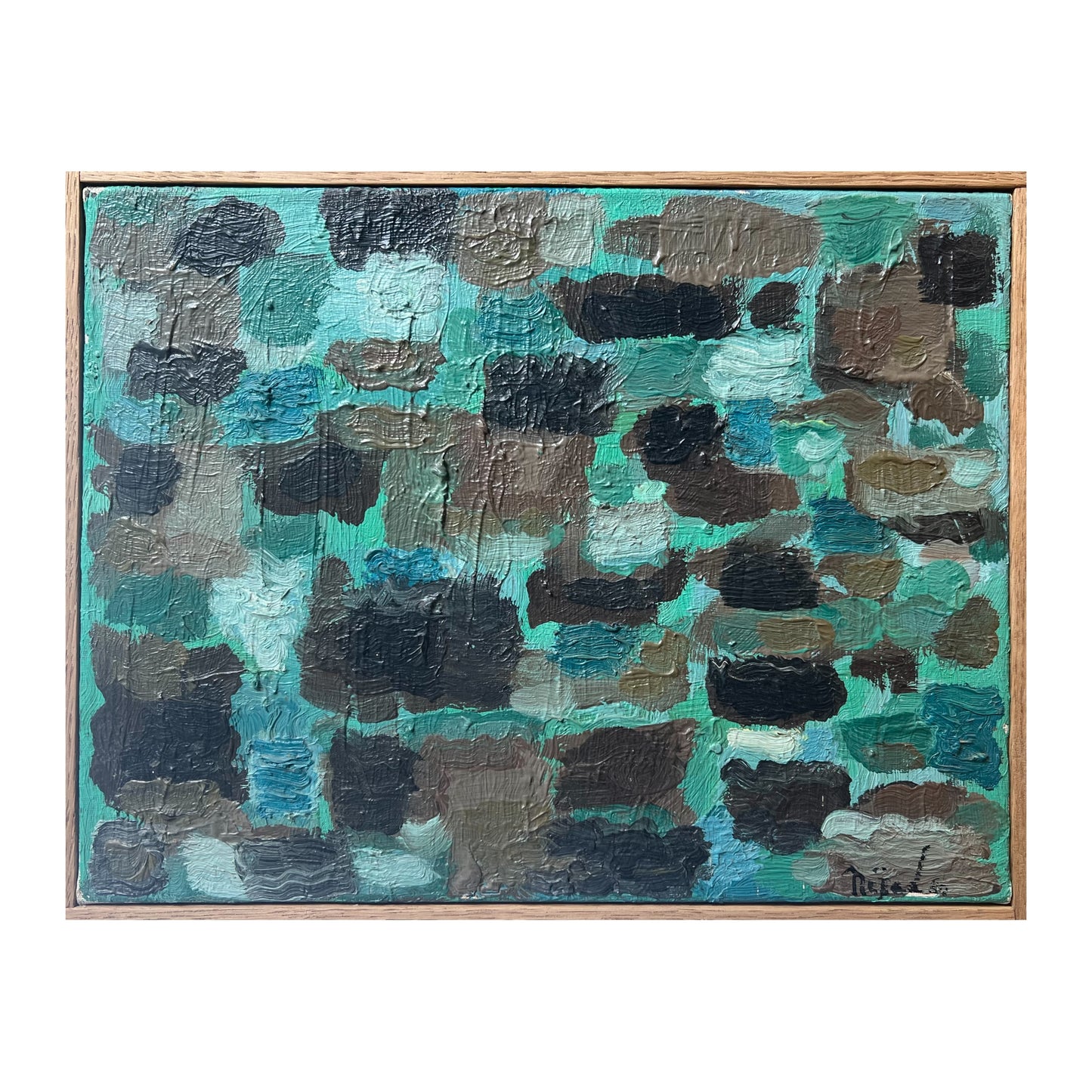 Nejad Melih Devrim. “Composition verte”, Warszawa, 1960