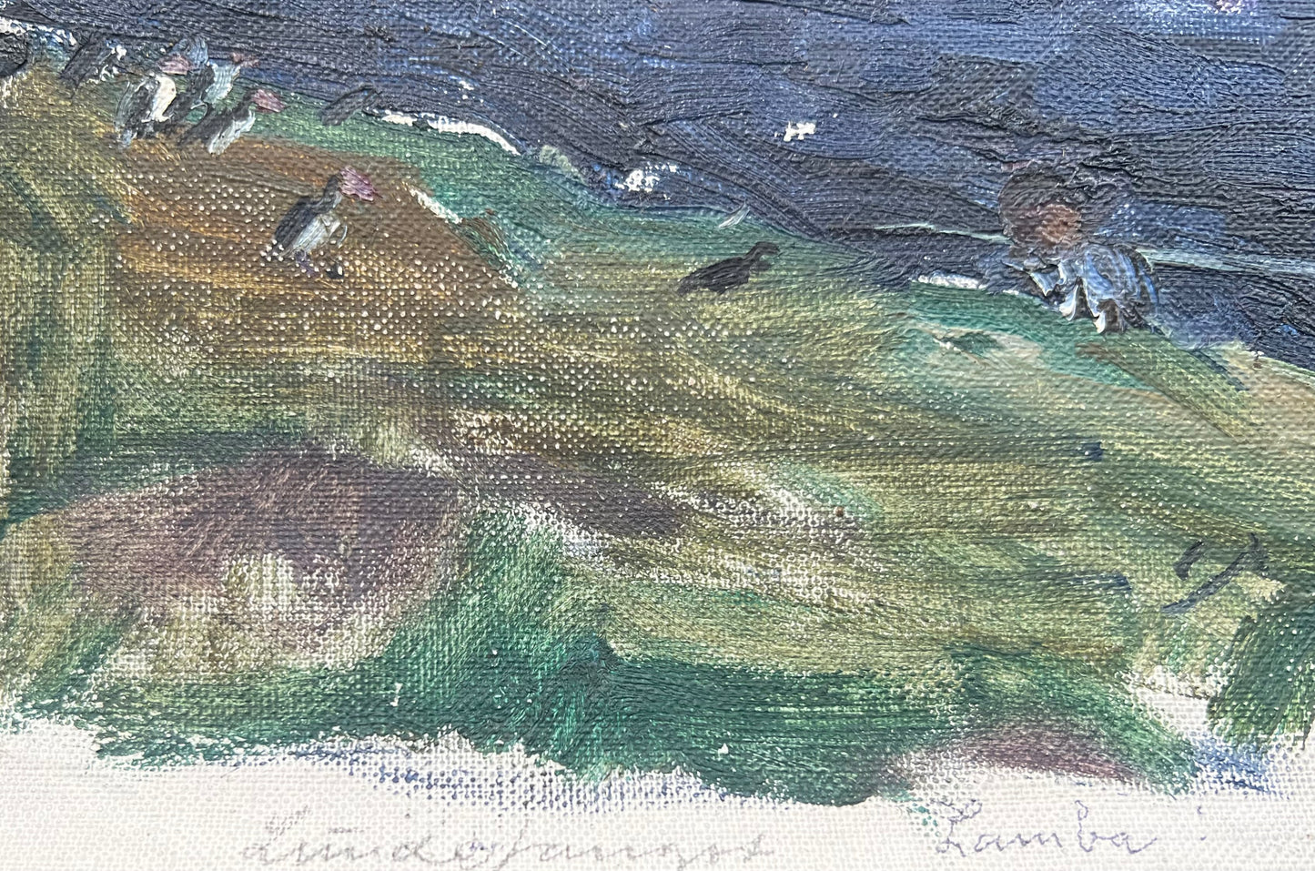 John Olsen. “Lundefangst, Lamba Skuø”, 1971
