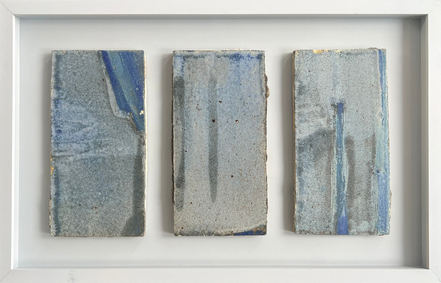Else Fischer-Hansen. Three stoneware tiles, 1958
