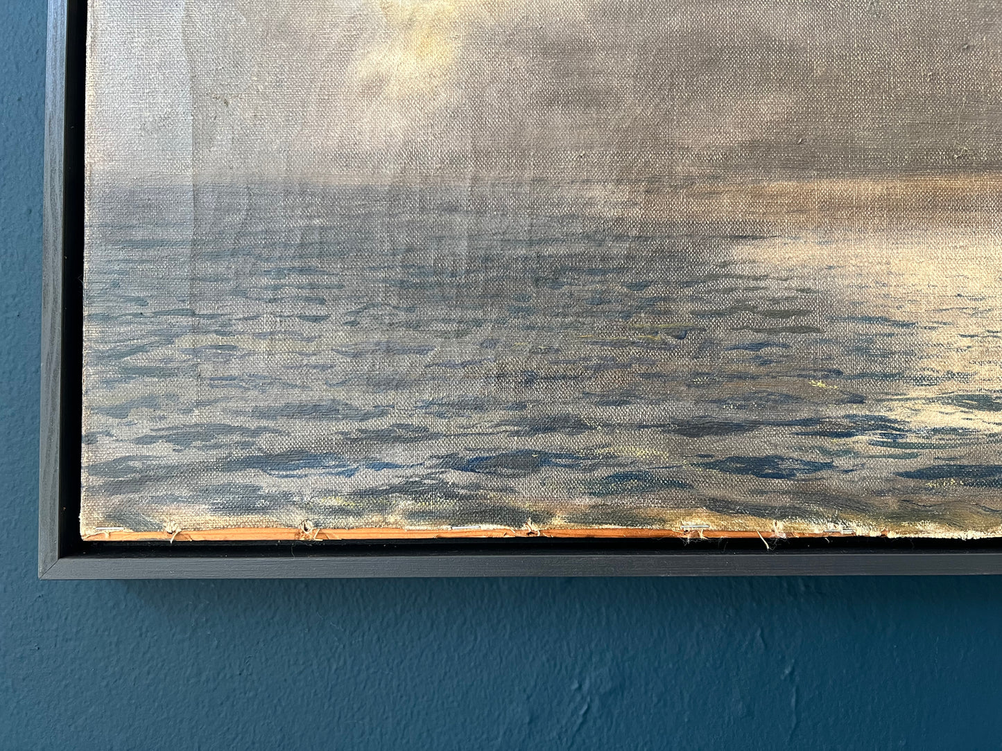 Luplau Janssen. Northern lights over Baffin Bay, 1925