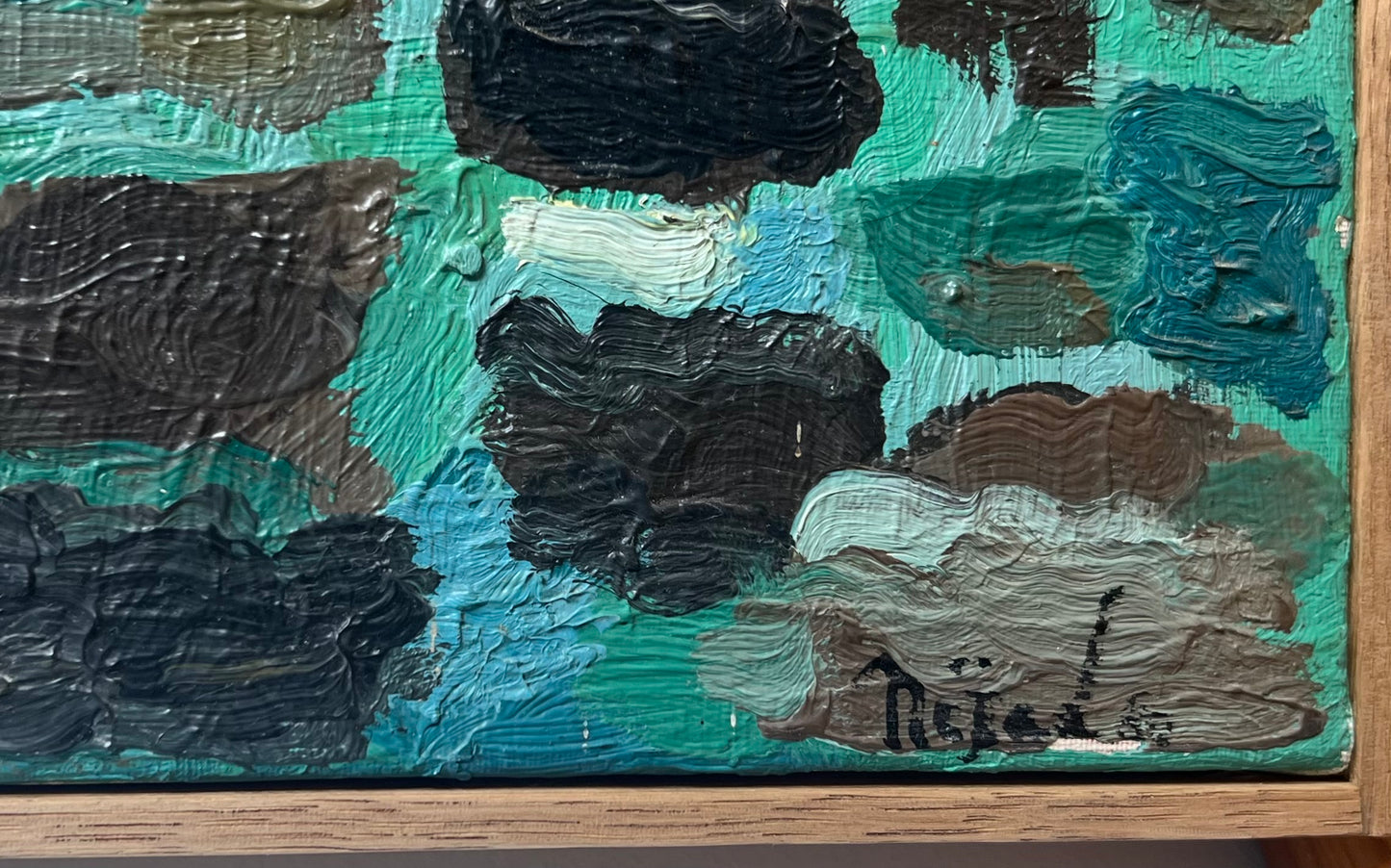 Nejad Melih Devrim. “Composition verte”, Warszawa, 1960