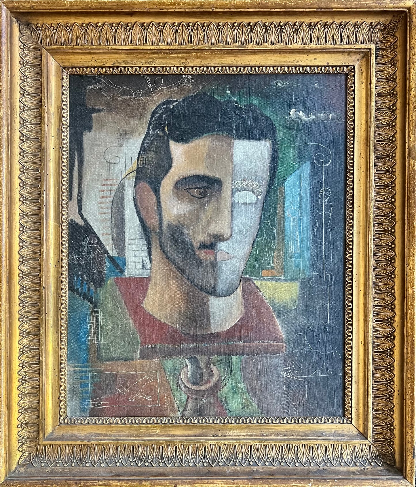 Crikor Garabetian. Self portrait, 1932