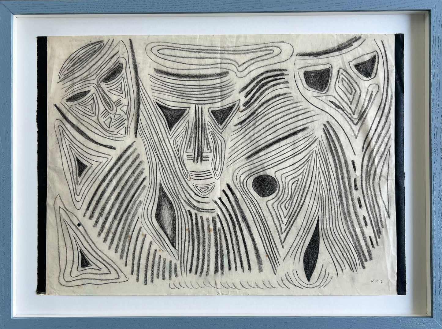 Rita Kernn-Larsen. Three masks, ca. 1930’s