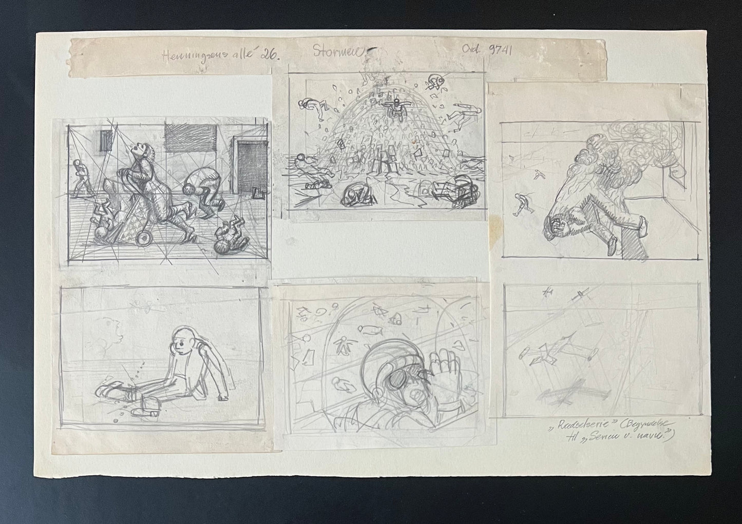 Palle Nielsen. “Rædselserie”