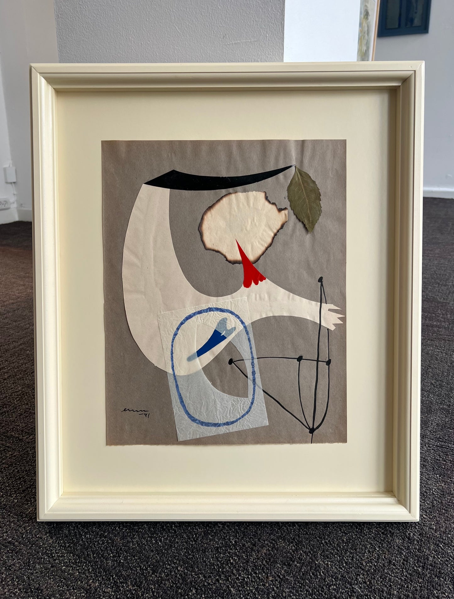 Egon Møller-Nielsen. Collage, 1941