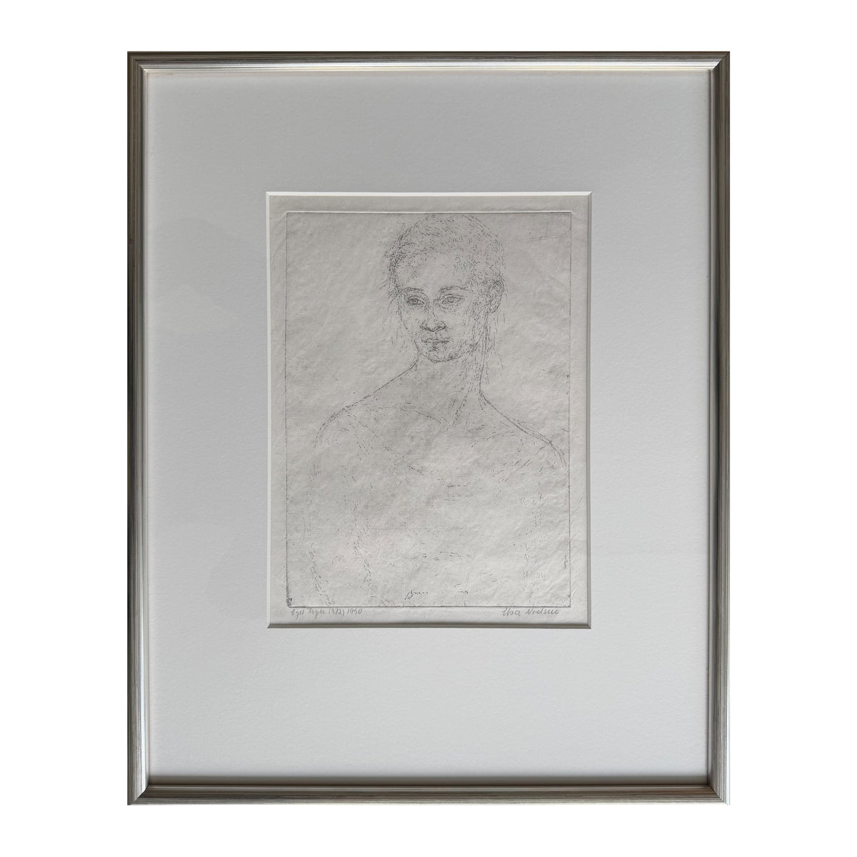 Elsa Nielsen. Portrait, 1990
