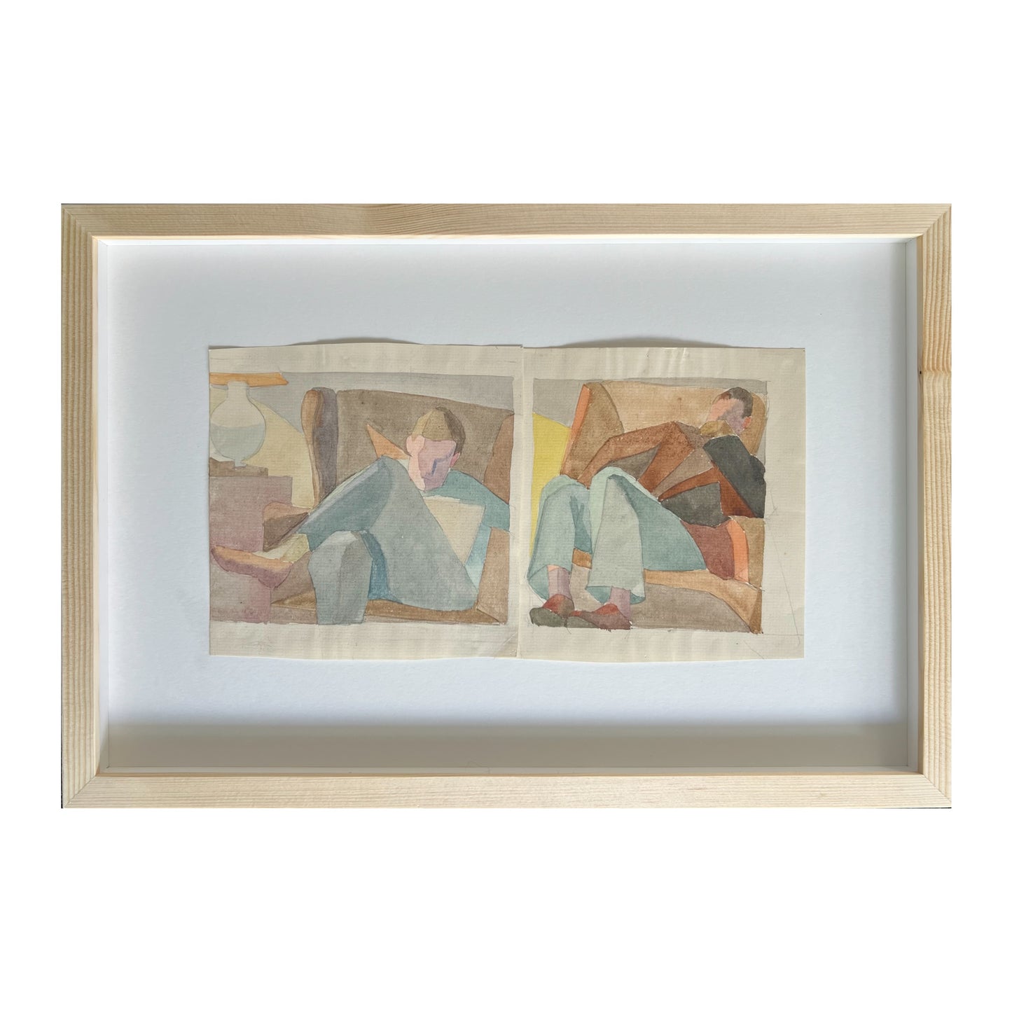 Elsa Nielsen. Study’s of Palle Nielsen, ca. 1950