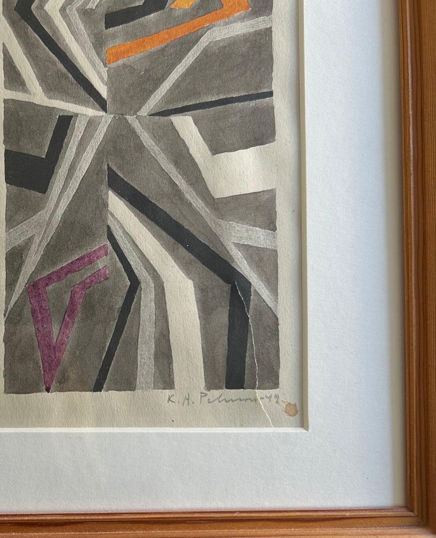Karl Axel Pehrson. Composition, 1949
