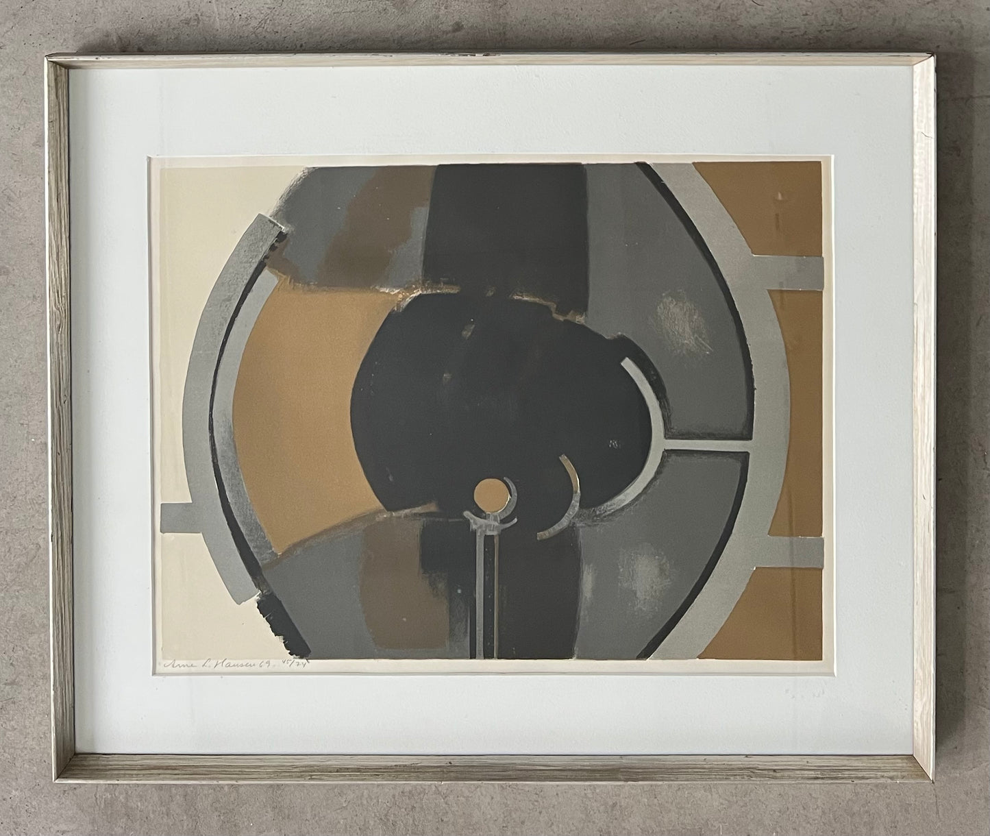 Arne L. Hansen. Composition, 1969