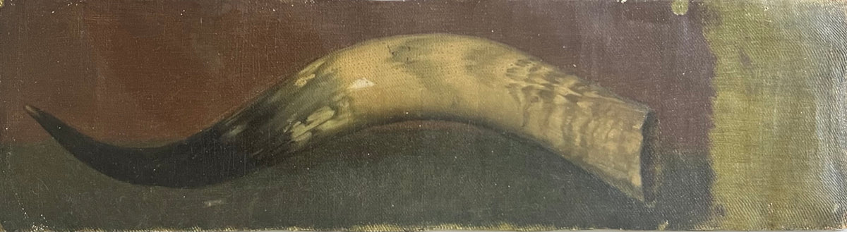 Niels Skovgaard. "Et Oksehorn", 1875