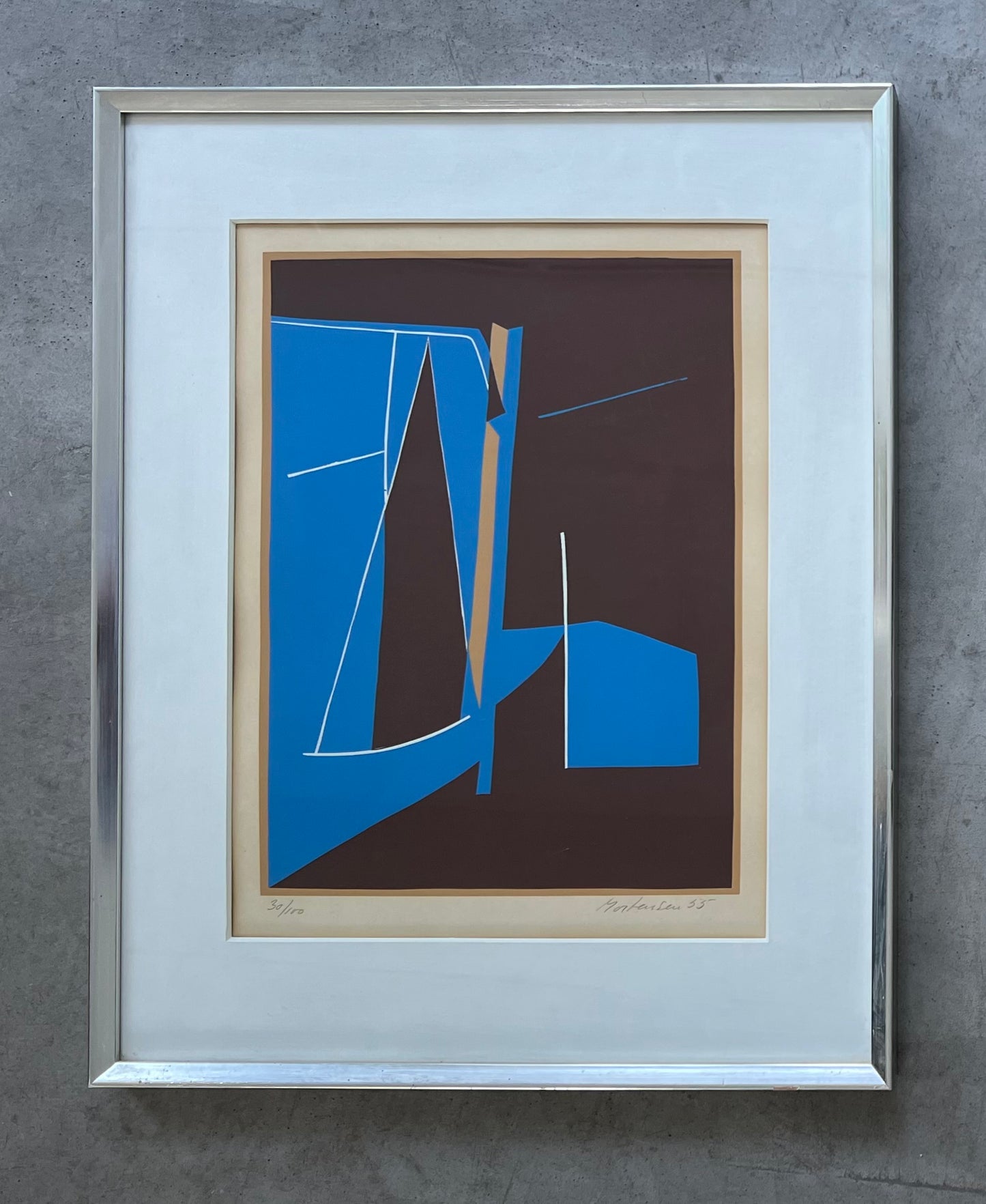 Richard Mortensen. Composition, 1955