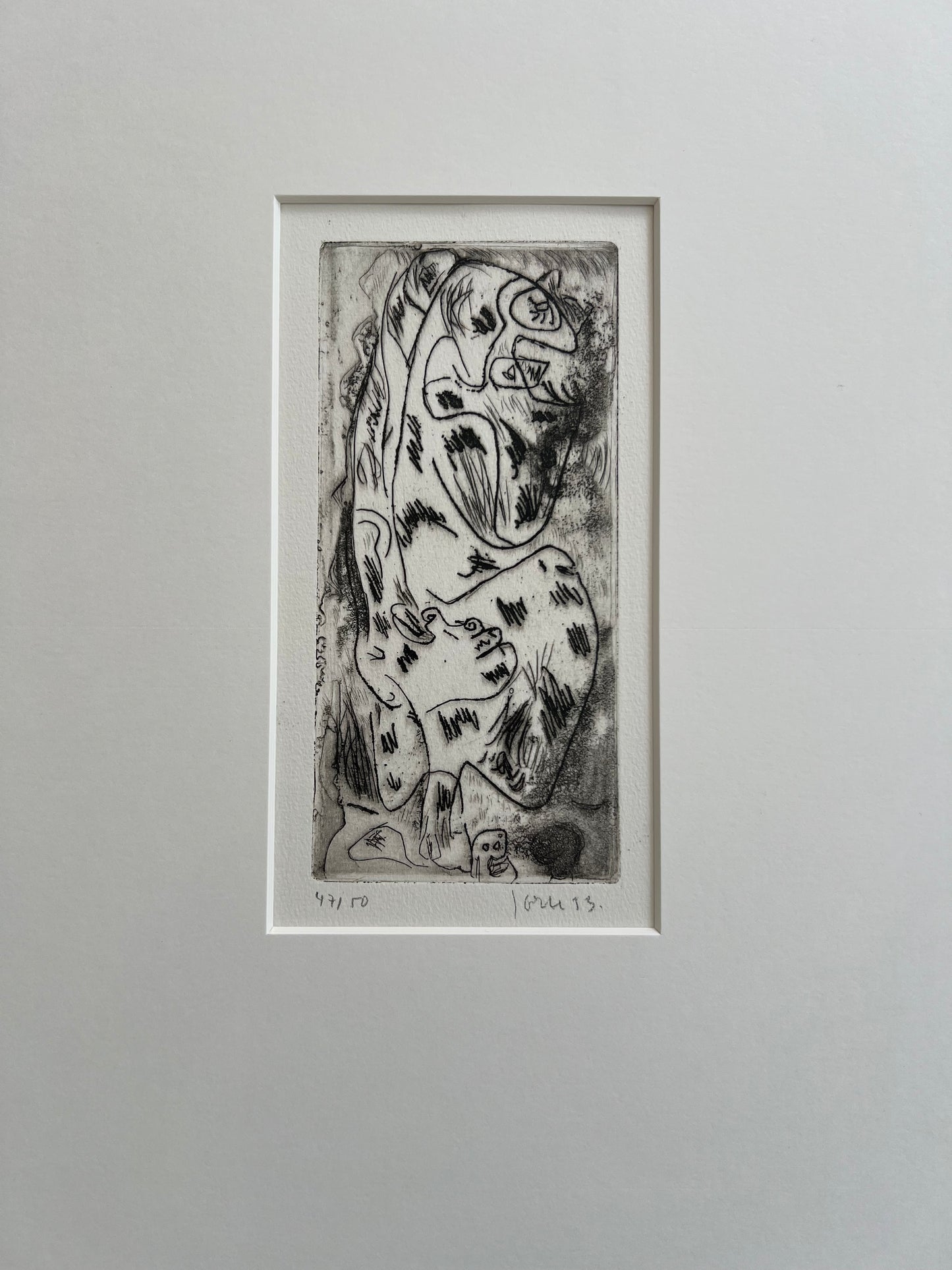 Asger Jorn. “Je suis plein”, 1953/1961