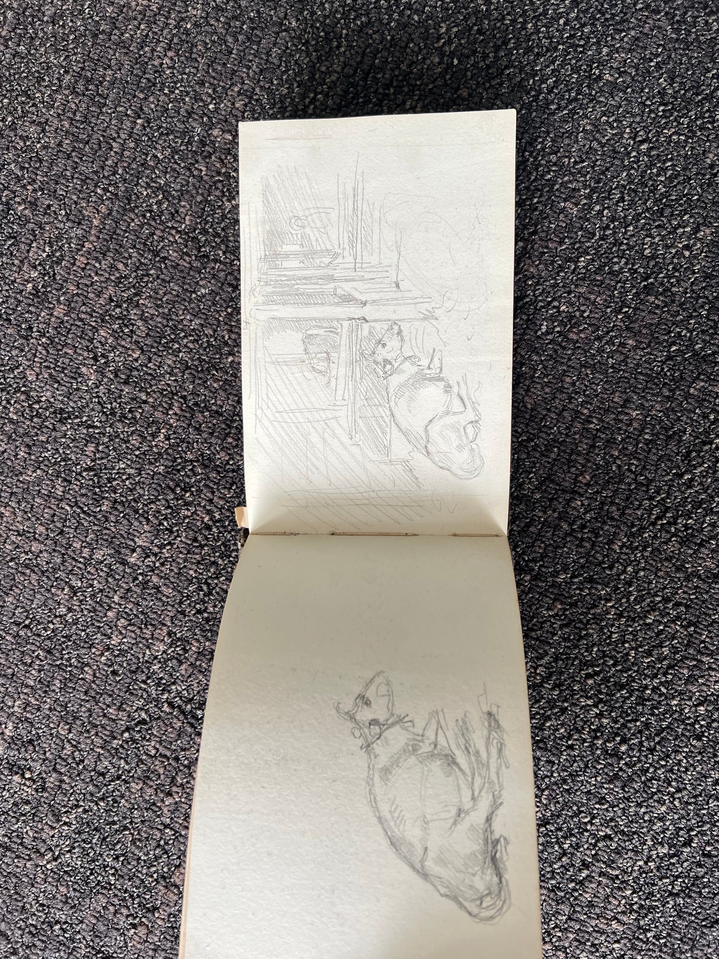 Niels Skovgaard. Sketchbook