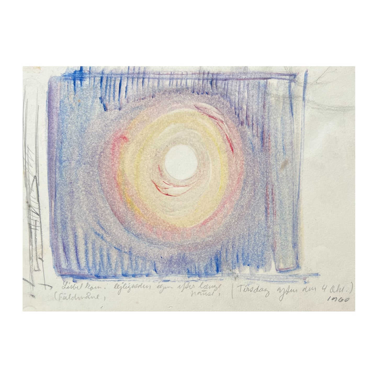 John Olsen. “Fuldmåne”, 1960