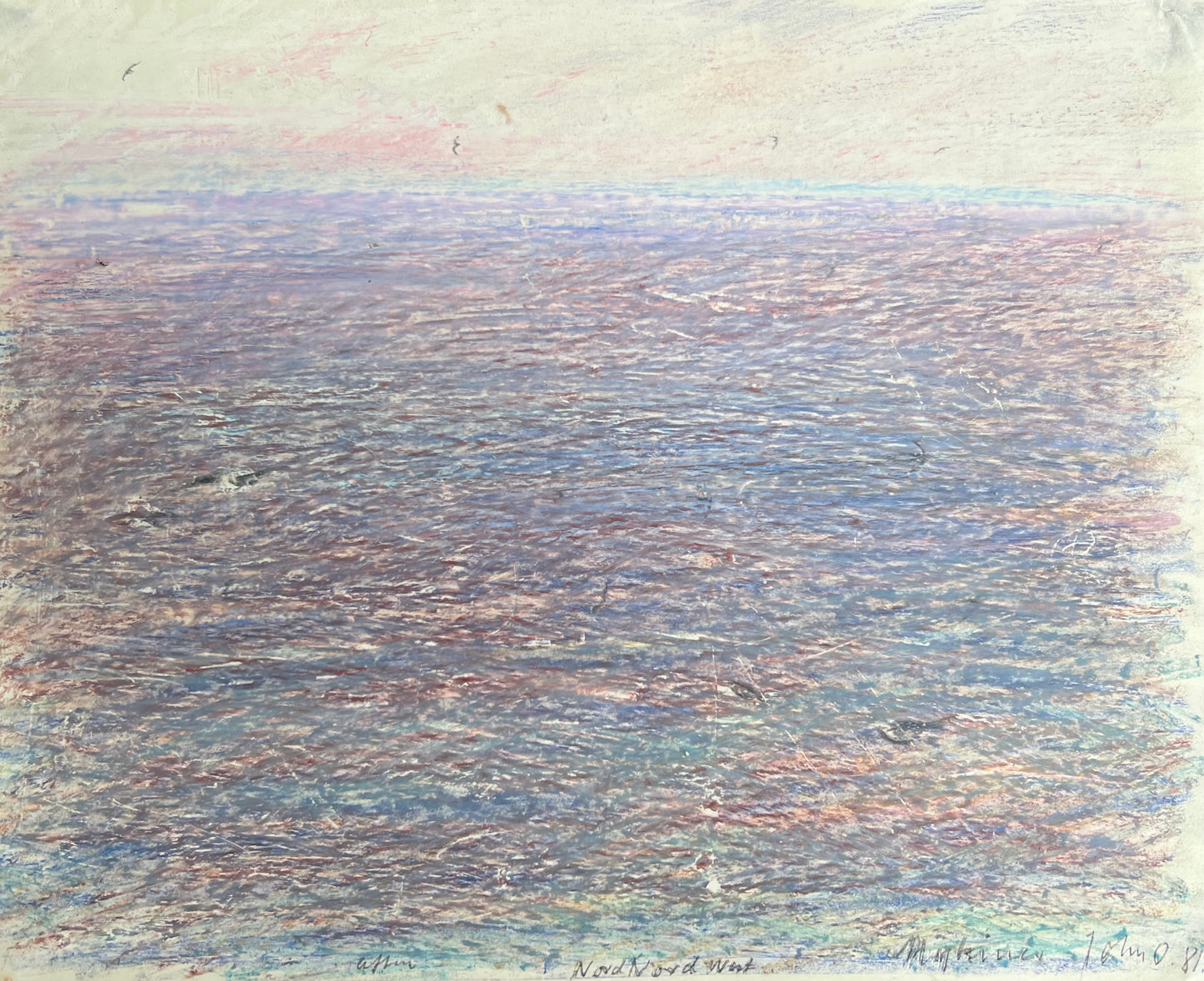 John Olsen. “Aften nornnordvest Mykines”, 1981