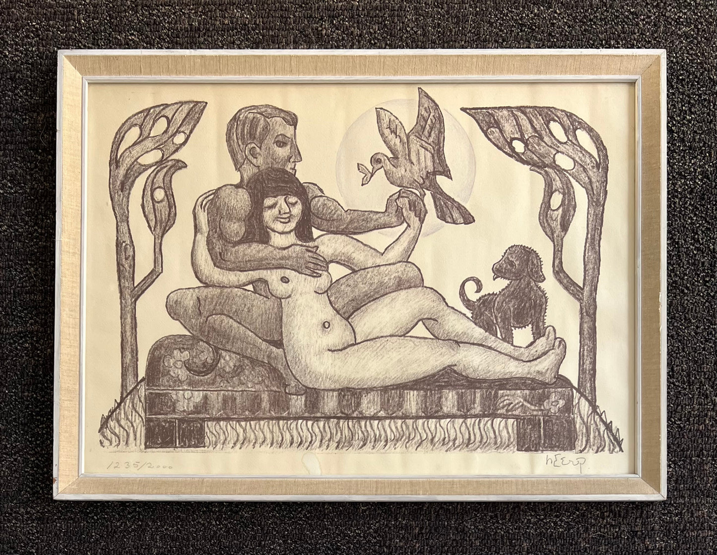 Henry Heerup. Composition