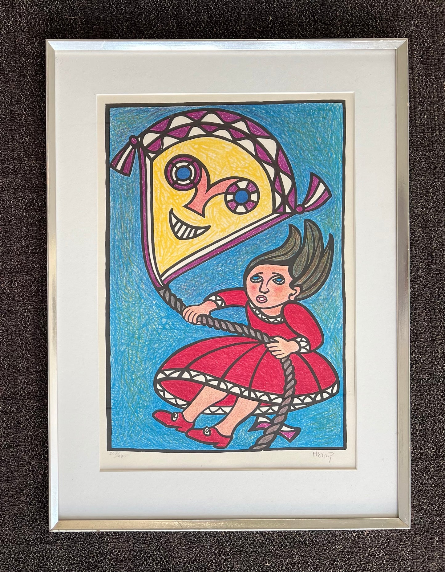 Henry Heerup. “Pigen og dragen”