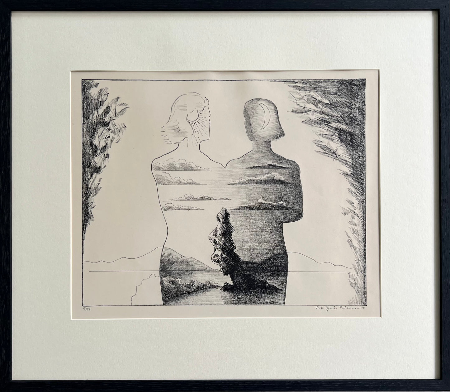 Vilhelm Bjerke Petersen. Composition, 1950