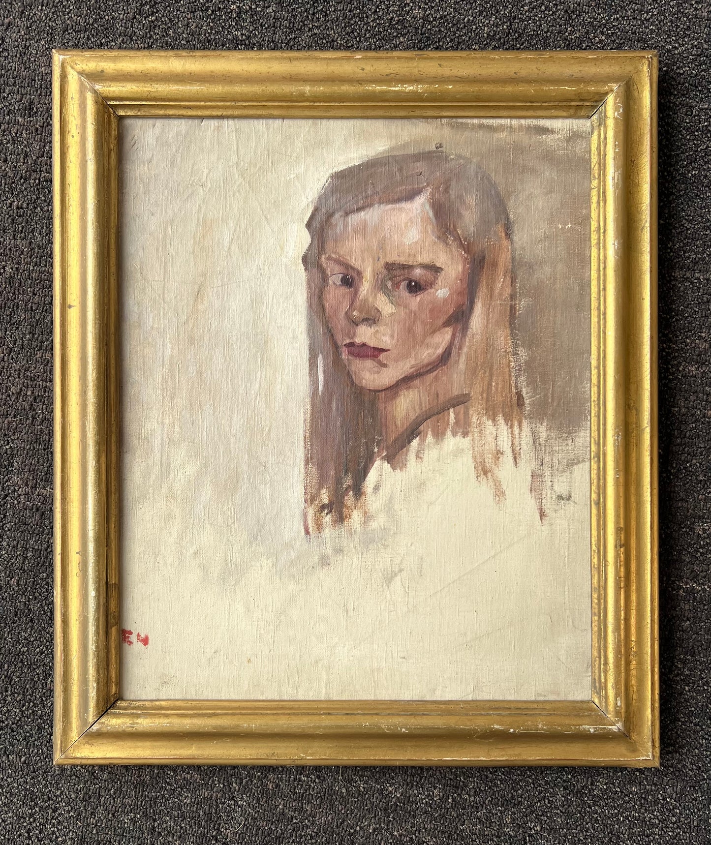 Ernst Norlind. Study for a portrait