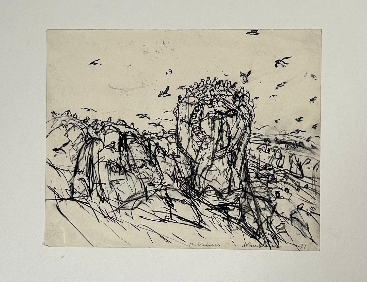 John Olsen. “Mikines”, 1971