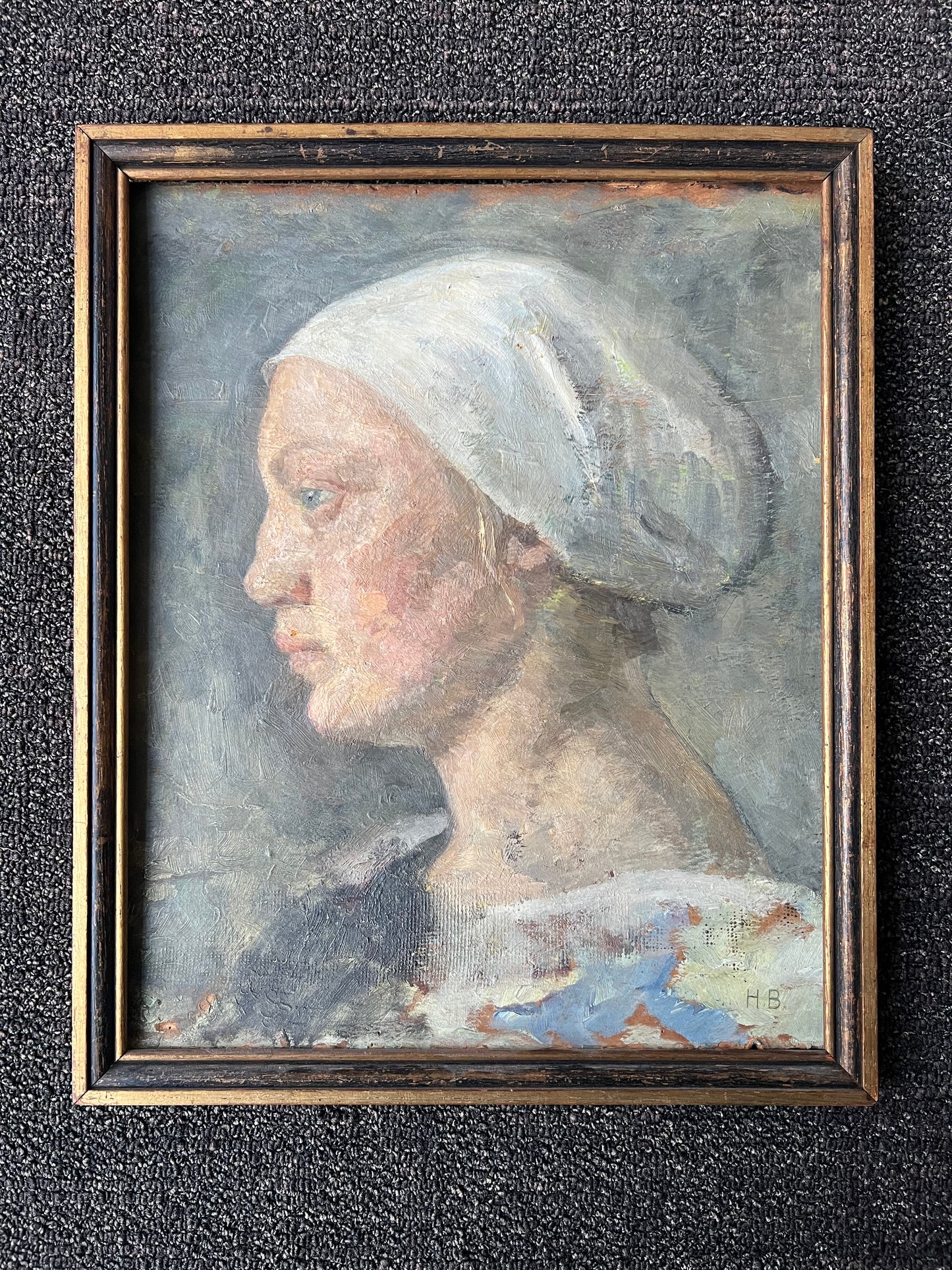 Hedvig Brandt. “Studiehoved”, 1928