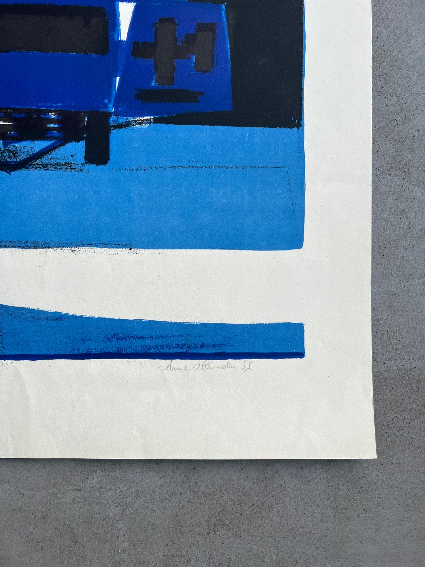 Arne L. Hansen. Composition, 1955