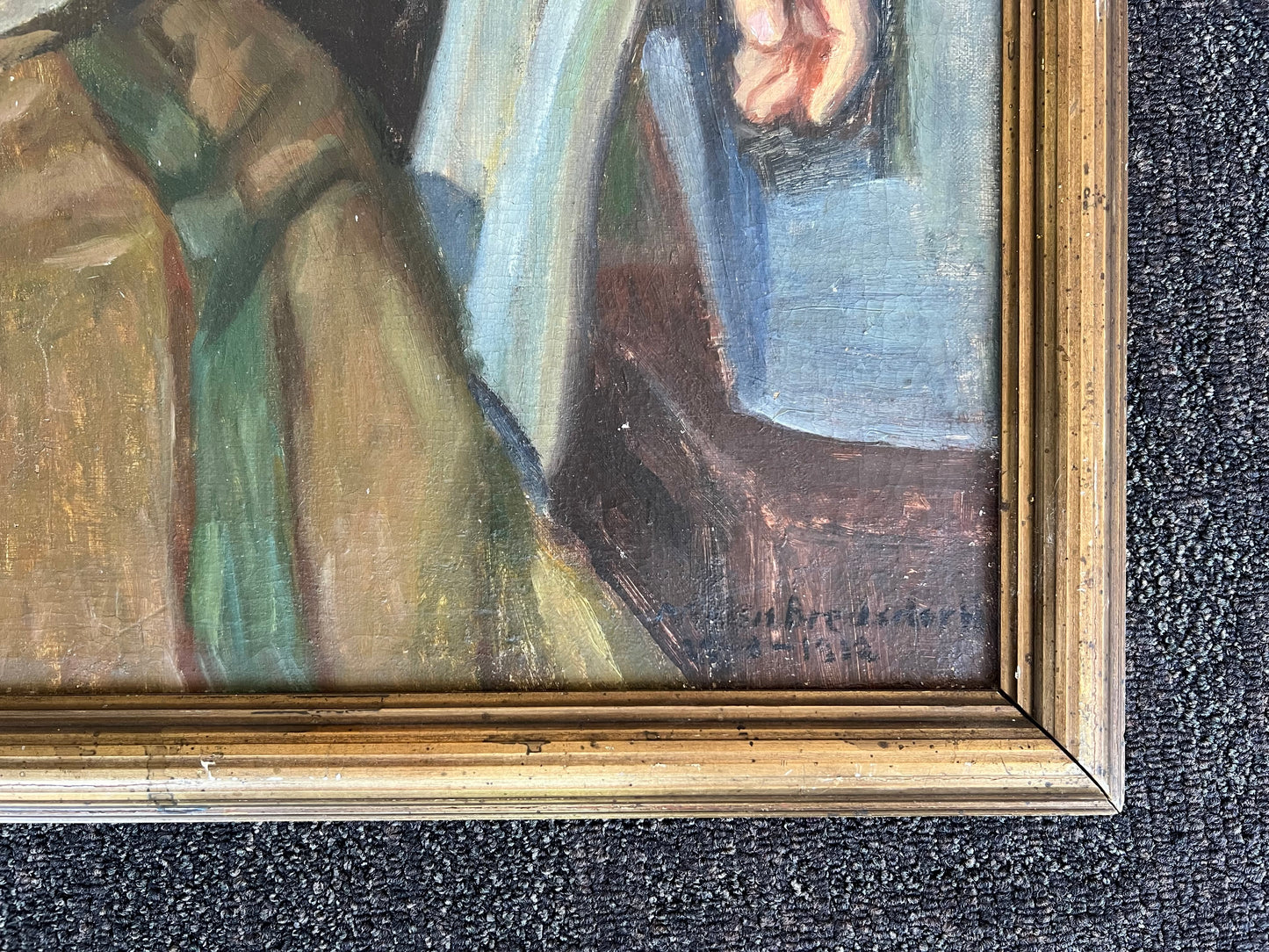 Majsa Bredsdorff. Portrait of Astrid Warberg Goldschmidt, 1912