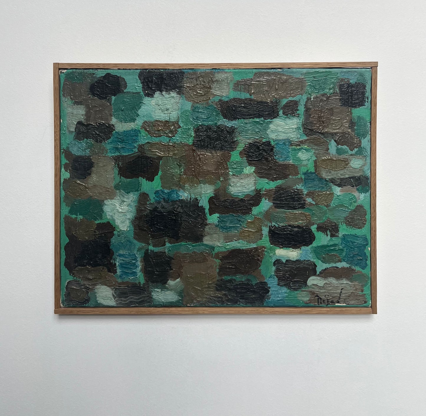 Nejad Melih Devrim. “Composition verte”, Warszawa, 1960