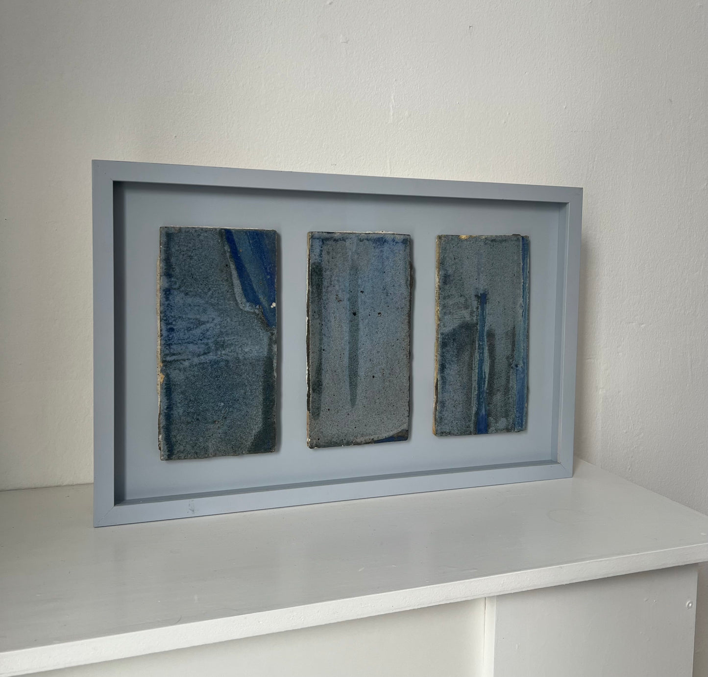 Else Fischer-Hansen. Three stoneware tiles, 1958