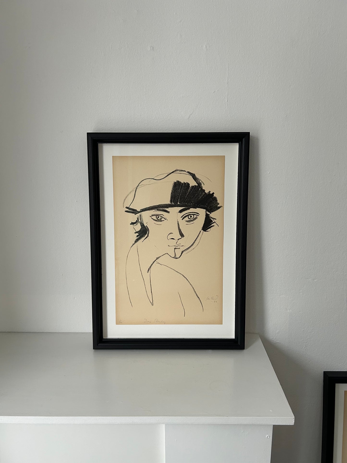 John Jon-And. Portrait of Dora Söderberg, 1922